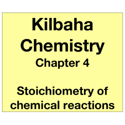 Chemistry Chapter 4 - Stoichiometry of Chemical Reactions